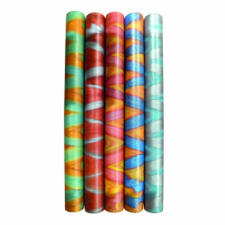 5 batons de cire marbrée Gris - Aladine