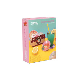 Kit de sous-verres en strass photos - Graine Créative