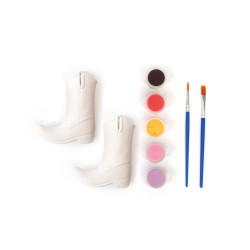 Kit céramique 2 bottes à décorer - Graine Créative