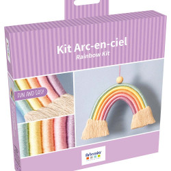 Kit cordes en arc-en-ciel - Artemio