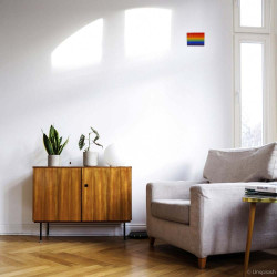 Kit DIY Pixel Art Drapeau arc-en-ciel - Tilipix