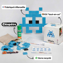 Kit DIY Pixel Art Drapeau breton mini - Tilipix