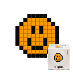 Kit DIY Pixel Art Smiley Kawaii mini - Tilipix