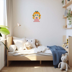 Kit DIY Pixel Art Princesse blonde mini - Tilipix