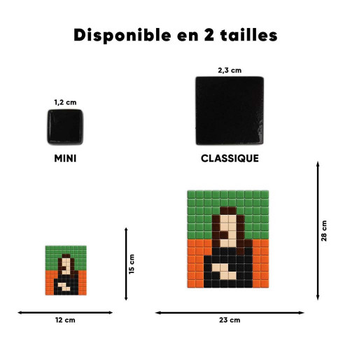 Kit DIY Pixel Art Mona Lisa mini - Tilipix