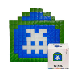 Kit DIY Pixel Art Monstre à Paris mini - Tilipix