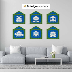 Kit DIY Pixel Art Monstre à Paris mini - Tilipix