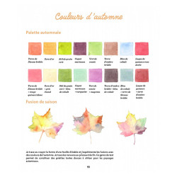 Livre Paysages enchantés à l'aquarelle