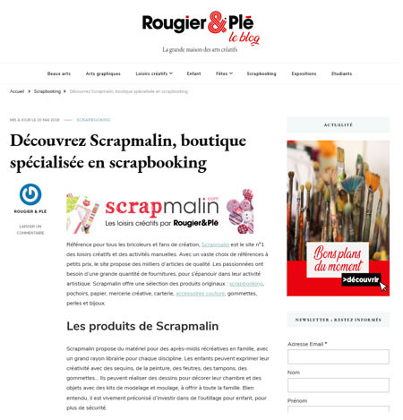 Rougier & Plé le blog