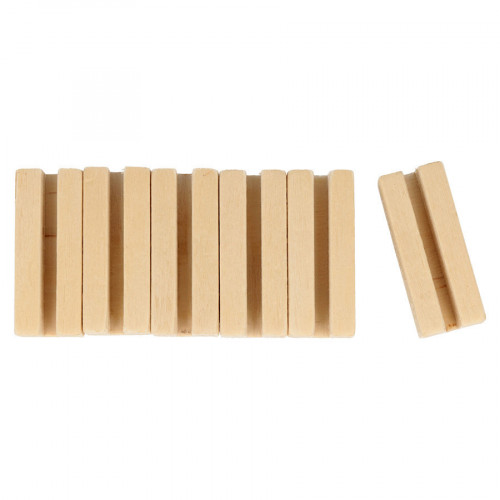 Marque-place en bois Renne de noël 6 pcs