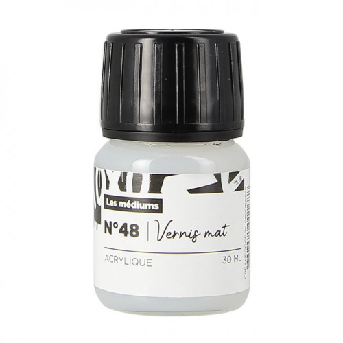 Vernis protecteur n°48 peinture Custom Cuir 30 ml Mat