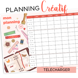 Scrapbooking gratuit - Planning à imprimer