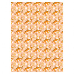 Papier Texture Décopatch effet métallisé 30 x 40 cm - Jaguard 819