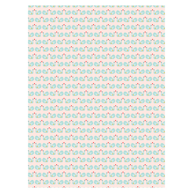 Papier Texture Décopatch effet métallisé 30 x 40 cm - Cignes amoureux 822