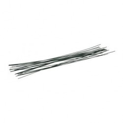 Fils de fer à enfoncer Vert foncé verni 0,8 mm