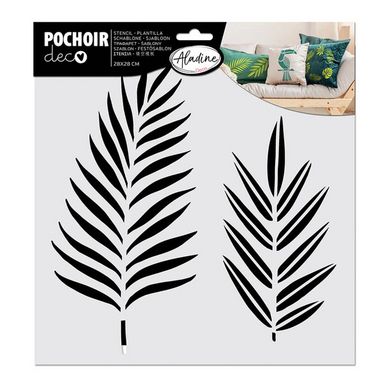 Pochoir déco Feuilles tropicales