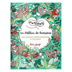 Carnet de coloriage Un million de paresseux