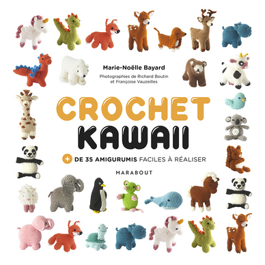 Livre Crochet Kawaii - 35 amigurumi faciles - Scrapmalin