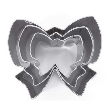 Emporte-pièce Inox Lot de 3 Noeuds