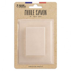 Mini Moule à savon 7 x 4,5 x 1 cm Rectangle