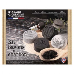 Kit DIY Savons au Charbon