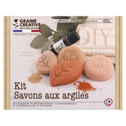Kit DIY Savons à la Poudre d'argile