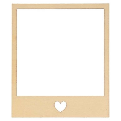 Cadre Photo Bois 10,5 x 9 cm 5 pcs