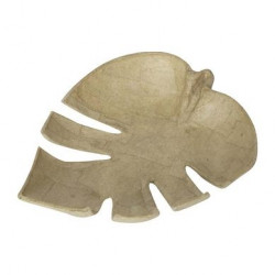 Vide-poches Feuille tropicale 18 x 15 cm