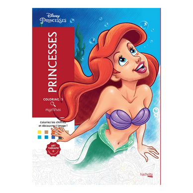 Livre coloriages mystères Disney Princesses