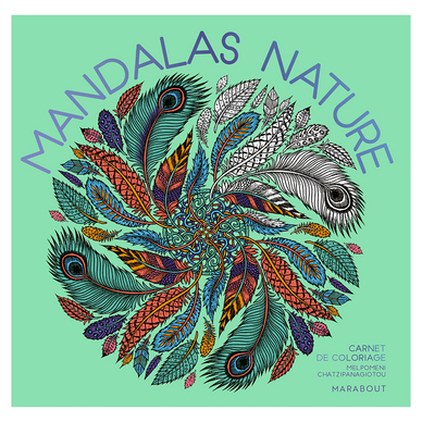 Carnet de coloriage Mandalas Nature