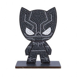 Broderie diamant Crystal Art Buddies Black Panther 6+