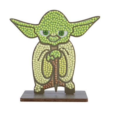 Broderie diamant Crystal Art Buddies Yoda 6+