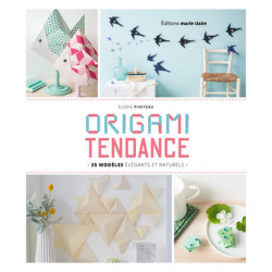Livre Origami tendance : 35 modèles élégants naturels