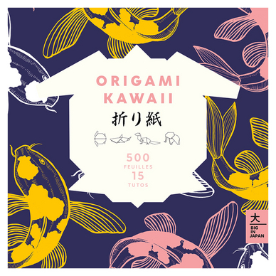 Origami Kawaii - 500 feuilles 15 tutos