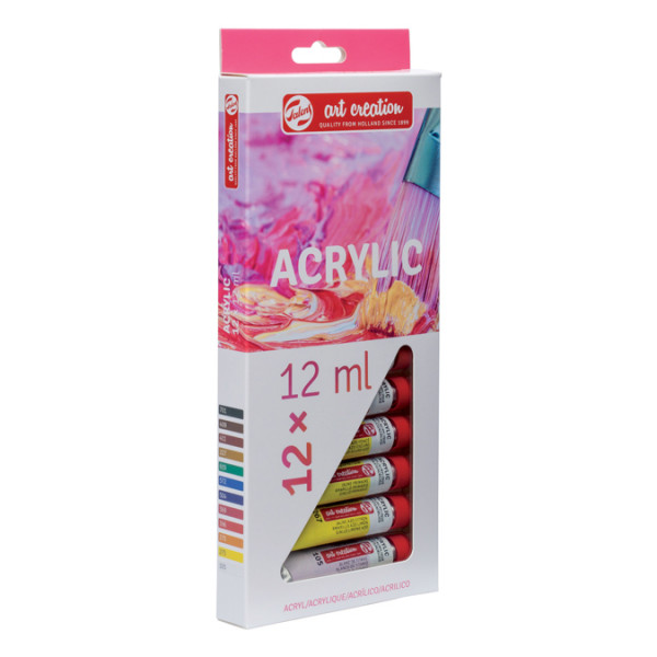 Peinture acrylique Art Creation - 12 x 12 ml