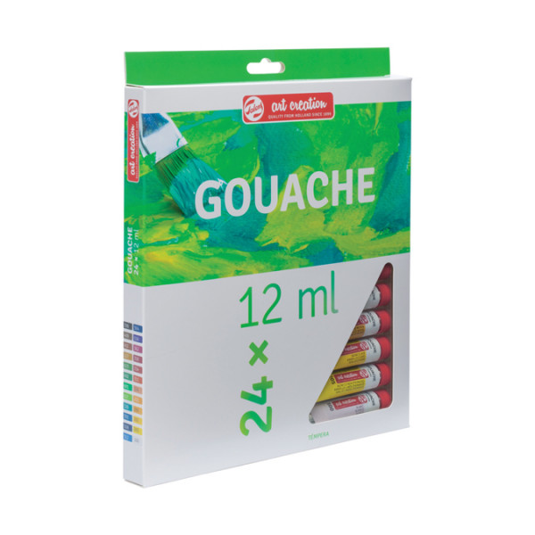 Peinture gouache Art Creation - 24 x 12 ml