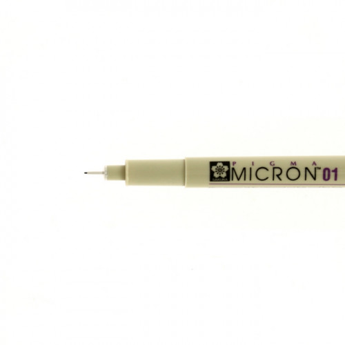 Feutre technique à pointe calibrée Pigma Micron 01 (0,25 mm)