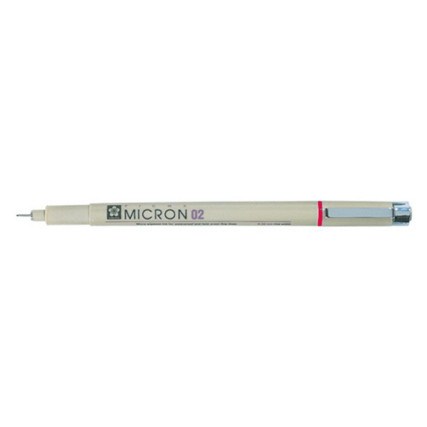 Stylo bille Micron pointe fine 0,7mm bleu