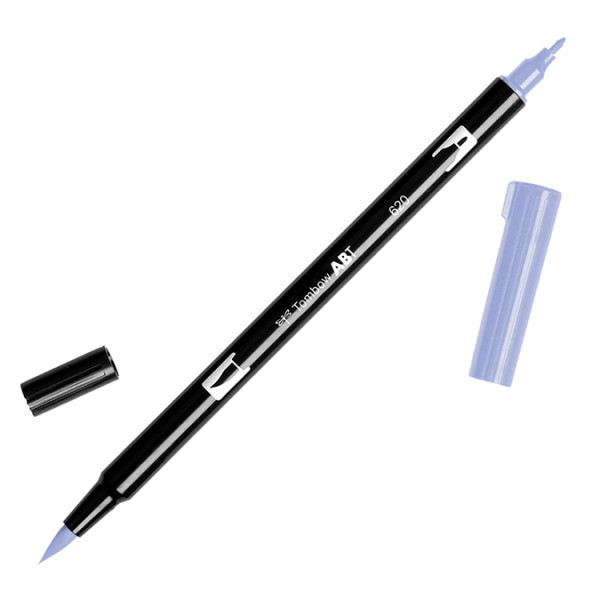 Feutre Tombow double-pointe Lilas 620