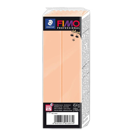 Pâte polymère Fimo Doll Art - camée - 454 g