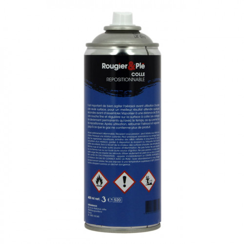 Colle en spray - repositionnable - 400 ml