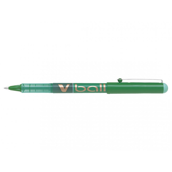 Stylo Roller V-Ball pointe large 1.0 - vert