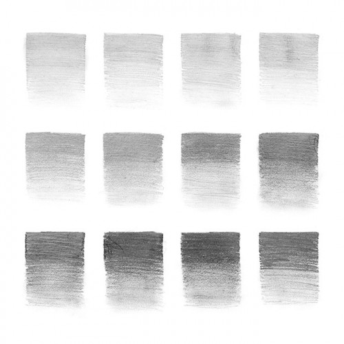 Lot de 12 crayons graphite Studio Collection
