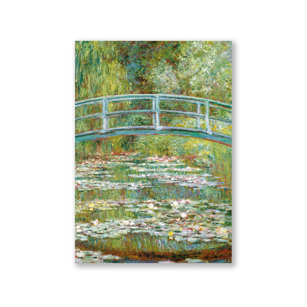 Carnet Pocket Artbook Monet : Pont - 12 x 17 cm