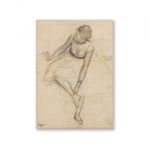 Carnet Pocket Artbook Degas : Danseuse - 12 x 17 cm