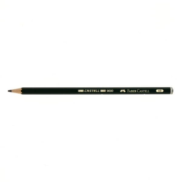 Crayon graphite Castell 9000 6B - Scrapmalin