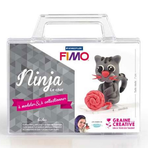 Kit Fimo Ninja le Chat