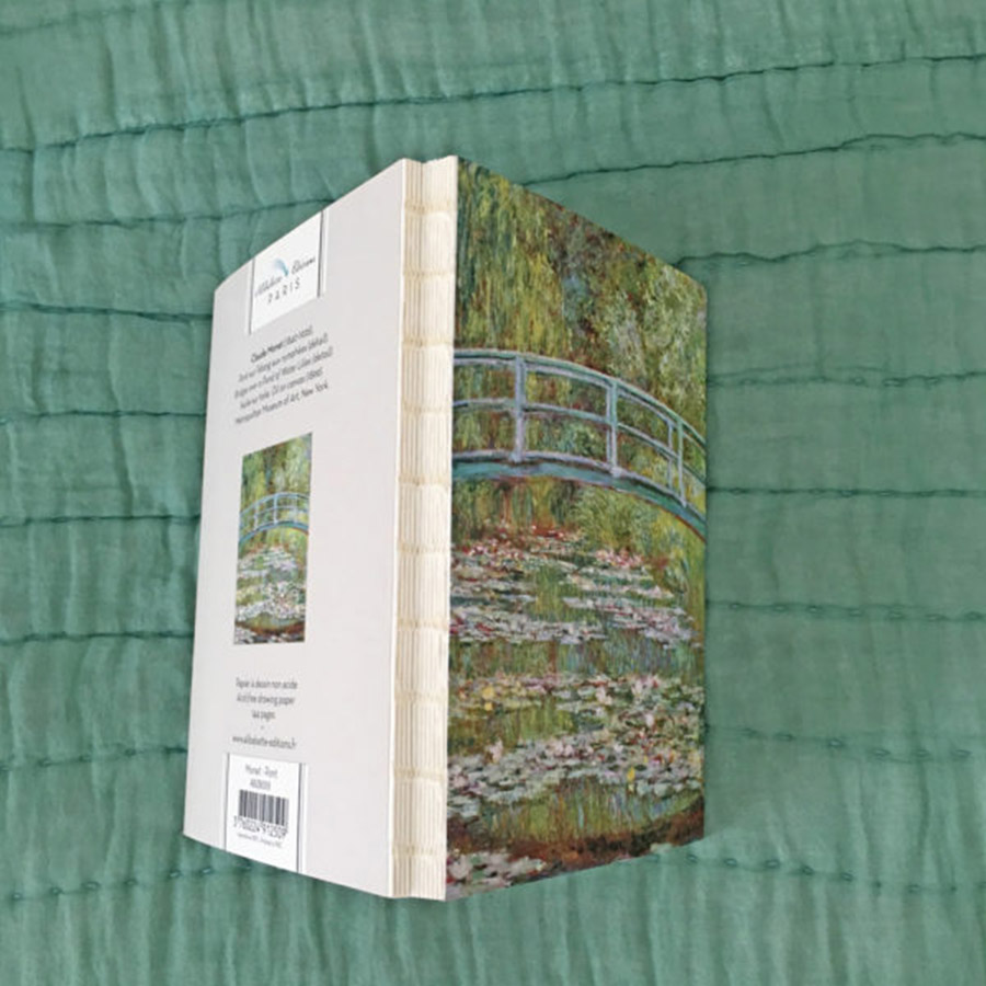 Carnet Pocket Artbook Monet : Pont - 12 x 17 cm