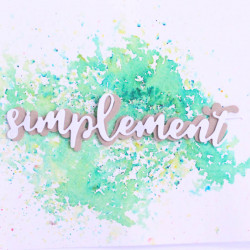Dies et tampons Simplement