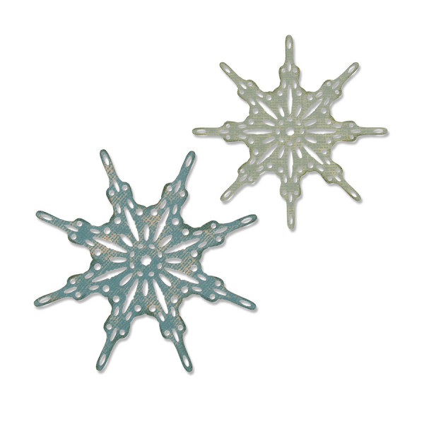 Thinlits Die Set Flocons de neige fantaisie - 2 pcs